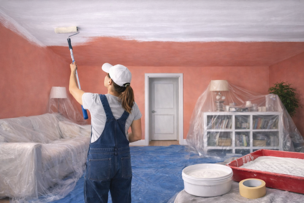 Tavan boyasıyla duvar boyanır mı? Tavan boyasiyla duvar boyanir mi 1