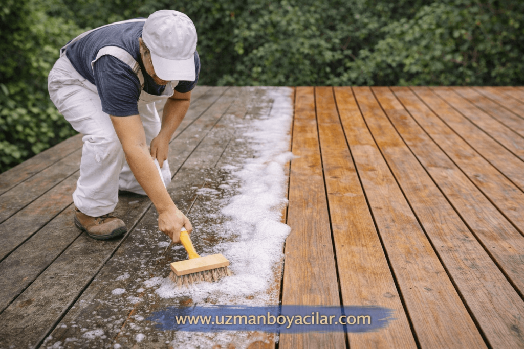 Deck Hangi Boya ile Boyanır? Deck Nasil Temizlenir