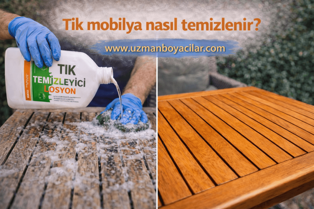 Tik Mobilya Nasil Temizlenir