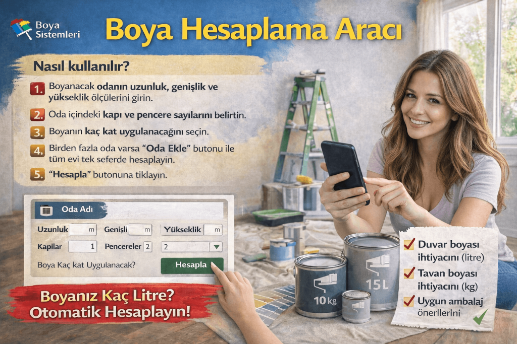 Boya hesaplama aracı